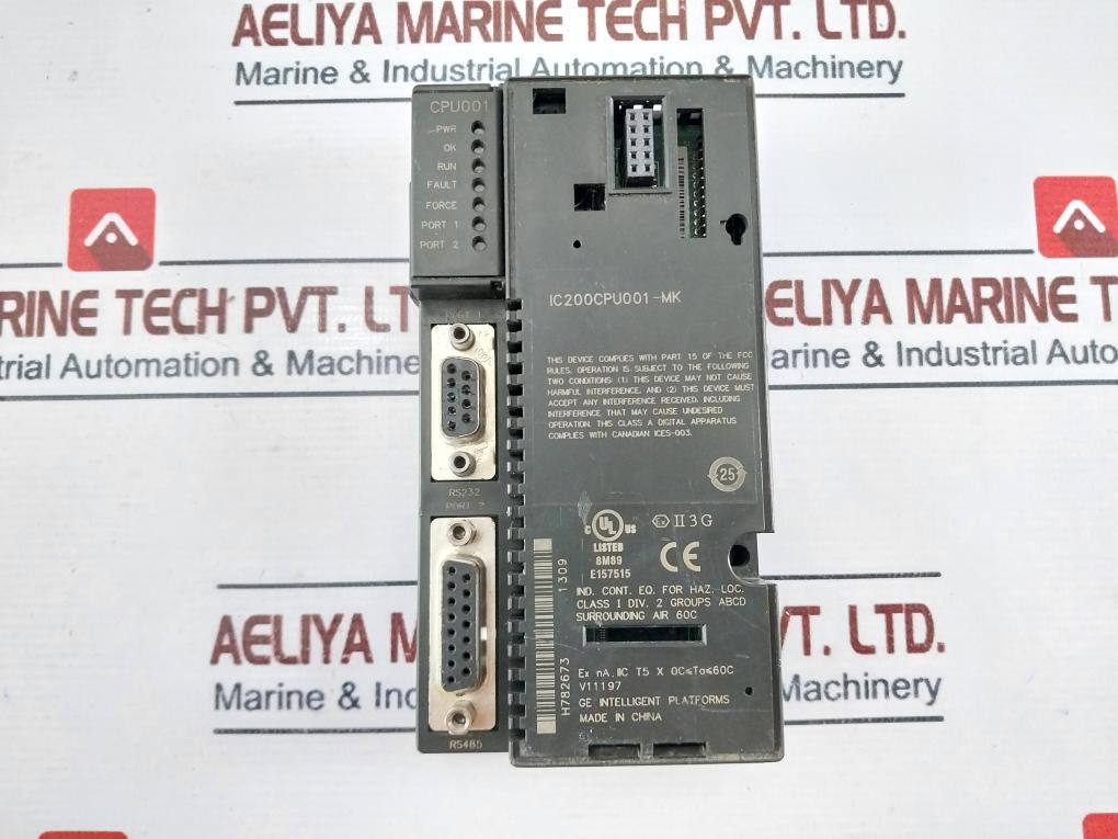Ge Fanuc Ic200Cpu001-mk Cpu Module
