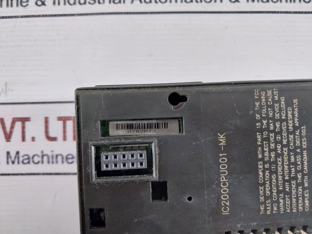 Ge Fanuc Ic200Cpu001-mk Cpu Module