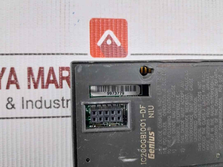 Ge Fanuc Ic200Gbi001-df Versamax Plc Genius Network Interface Unit Module