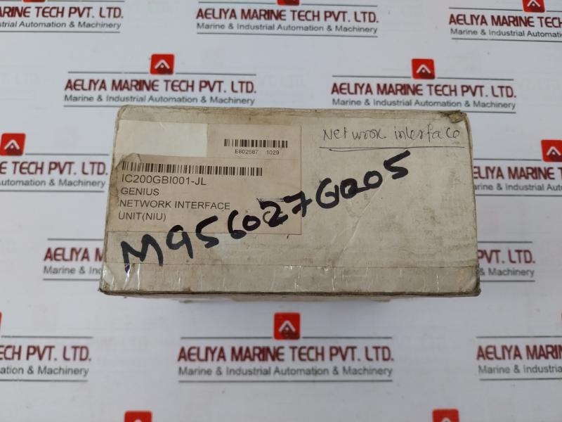 Ge Fanuc Ic200Gbi001-jl Genius Network Interface Unit V1.1197 44A739913-001R02