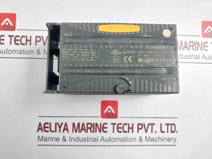Ge Fanuc Ic200Mdd841-ef High-speed Counter Module 24Vdc 0.5 Amp