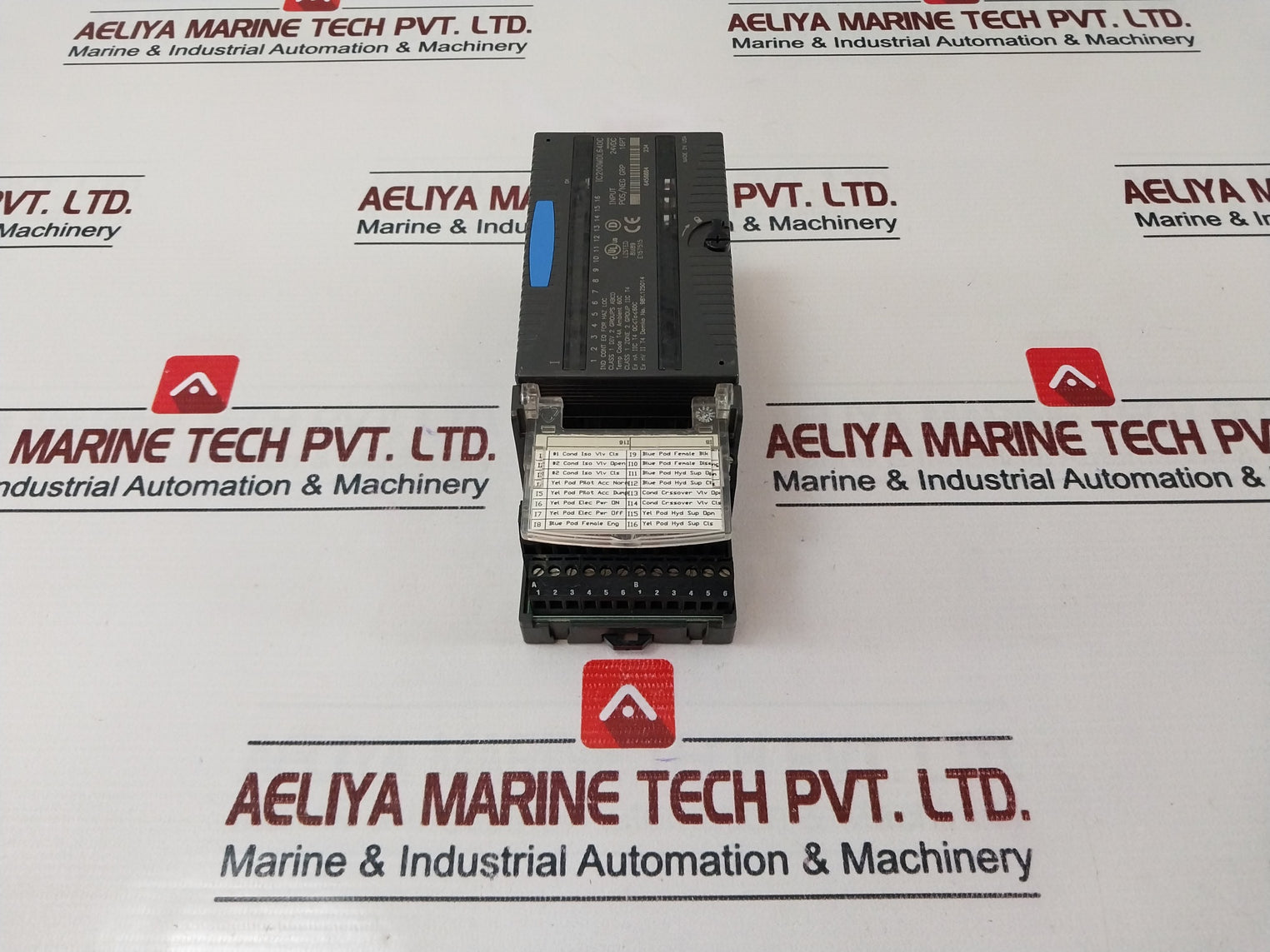 Ge Fanuc Ic200Mdl640C Input Module 24Vdc