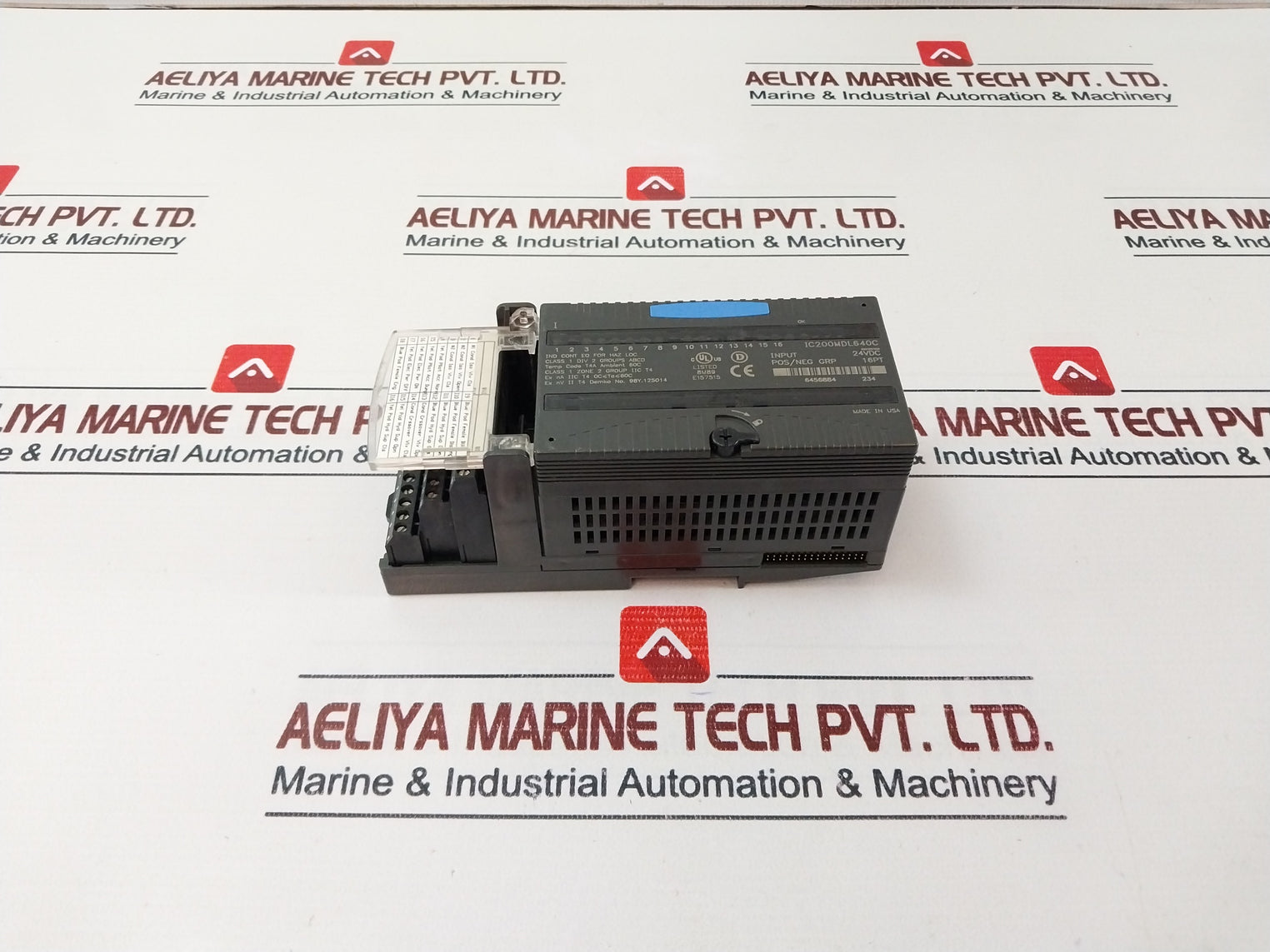 Ge Fanuc Ic200Mdl640C Input Module 24Vdc