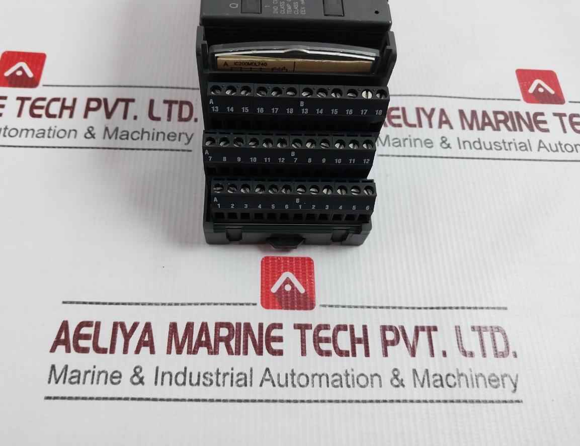 Ge Fanuc Ic200mdl740e Output Module 12/24vdc-0.5a-16pt