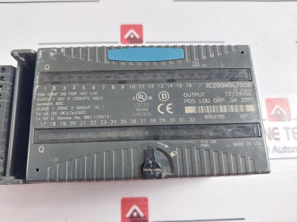 Ge Fanuc Ic200Mdl750B Digital Output Module 12/24Vdc