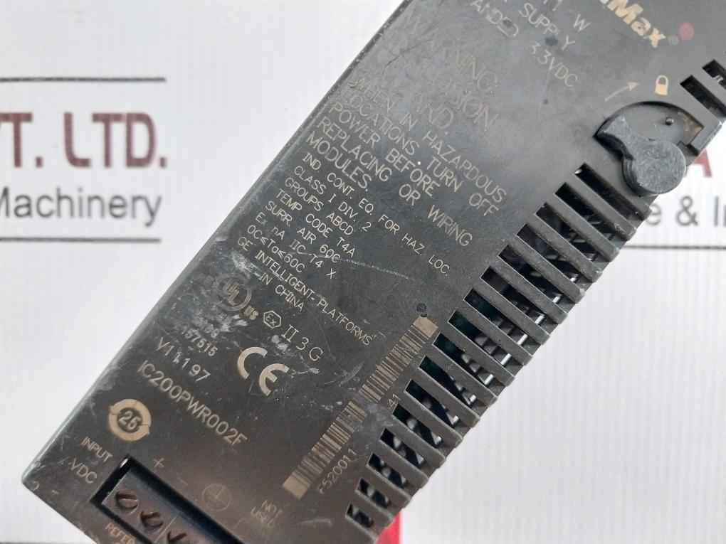 Ge Fanuc Ic200Pwr002F Versamax Power Supply Module 24Vdc 11W 3.3 Vdc
