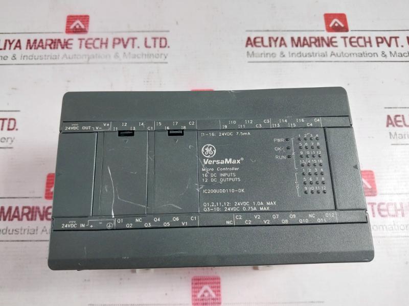 Ge Fanuc Ic200Udd110-dk Versamax Micro Controller 16 Dc 24 Vdc 55C