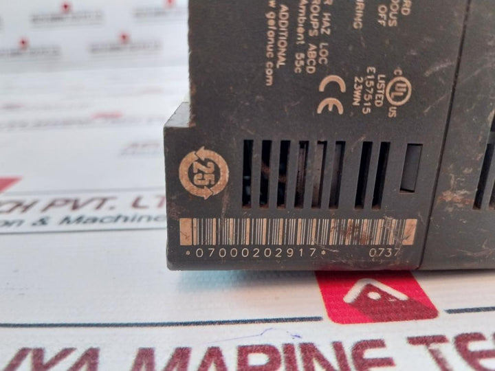 Ge Fanuc Ic200Udr005-ch Micro Controller 24Vdc