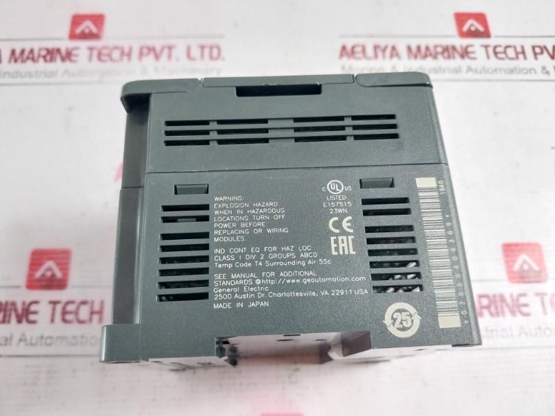 Ge Fanuc Ic200Uex012-c Ge Micro Plc Module 24Vdc/240Vac 2A Max 55C