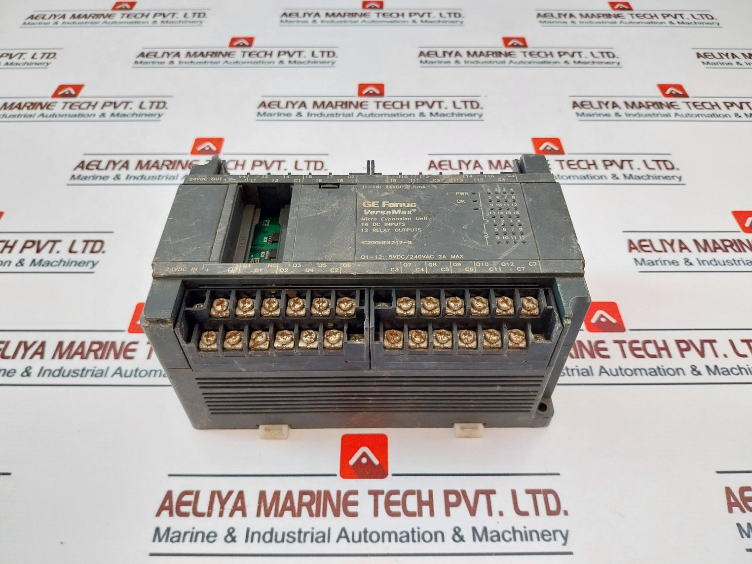 GE FANUC IC200UEX212-B Micro Expansion Unit 24VDC