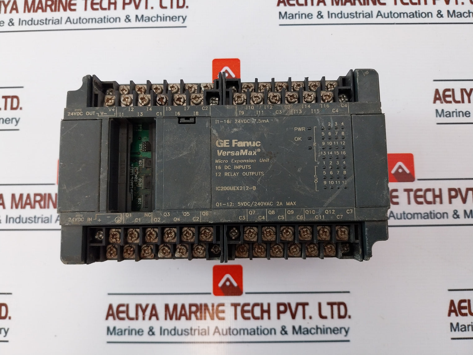 GE FANUC IC200UEX212-B Micro Expansion Unit 24VDC