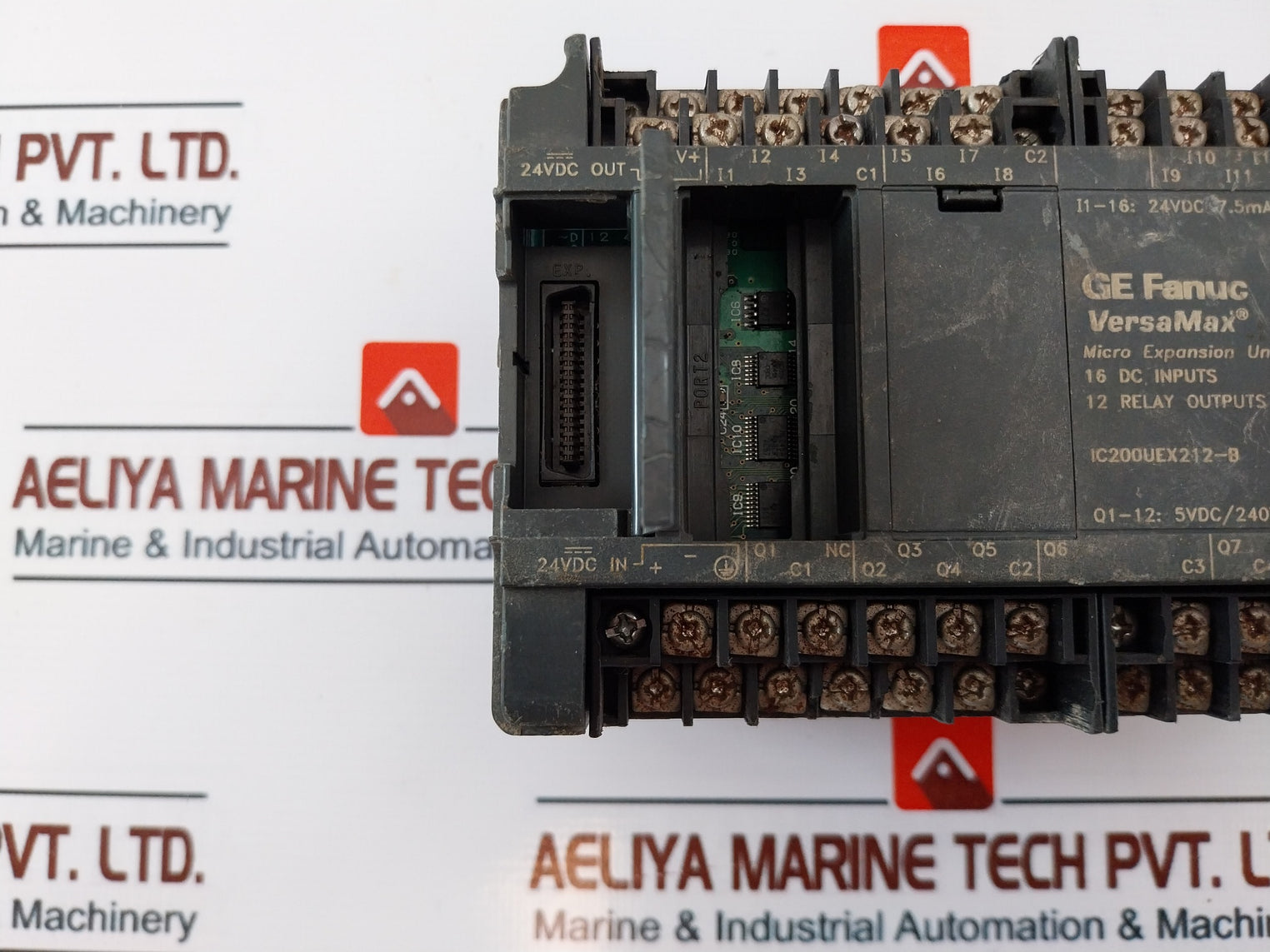 GE FANUC IC200UEX212-B Micro Expansion Unit 24VDC