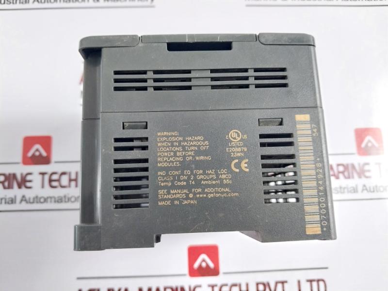 Ge Fanuc Ic200uex626-b Plc Micro Analog Expansion Unit 24vdc 07000144928