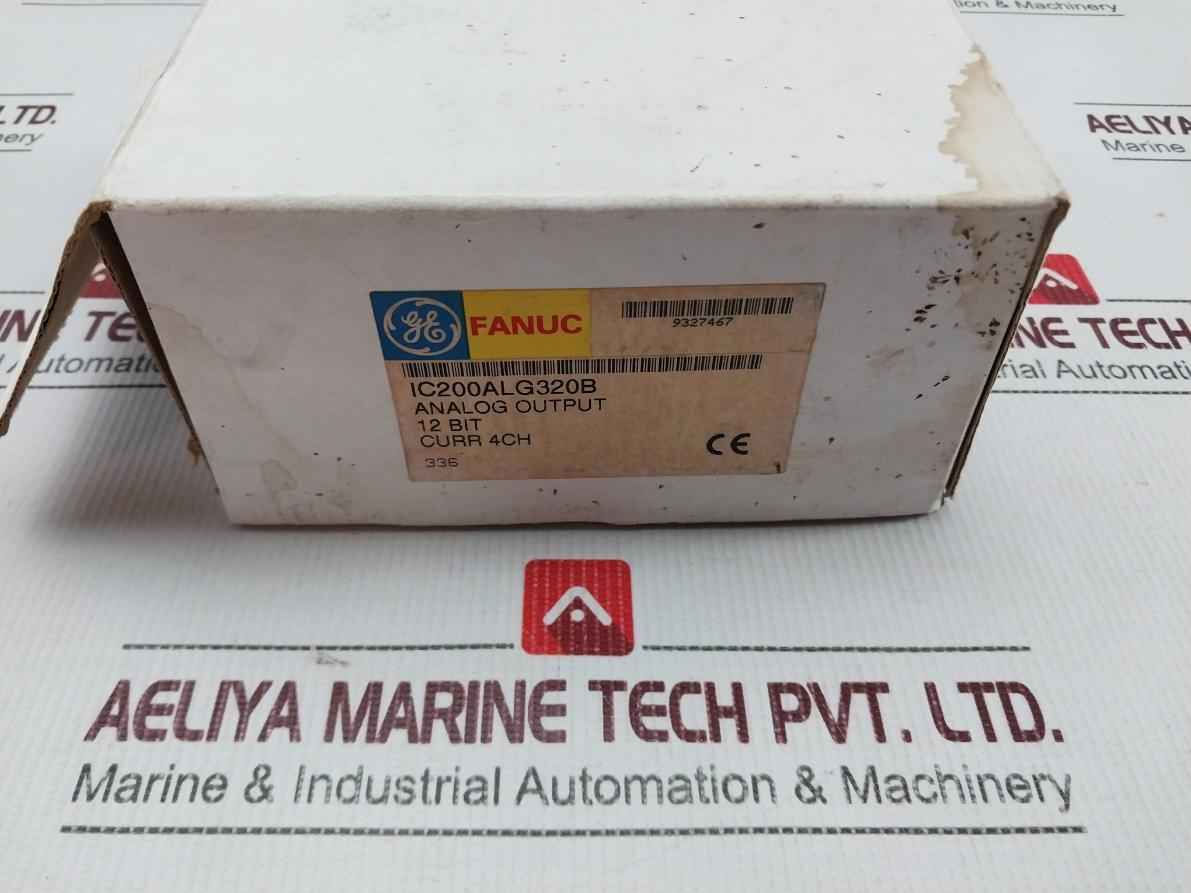 Ge Fanuc Ic200alg320b Analog Output Module 12bit 60c E157515 4ch
