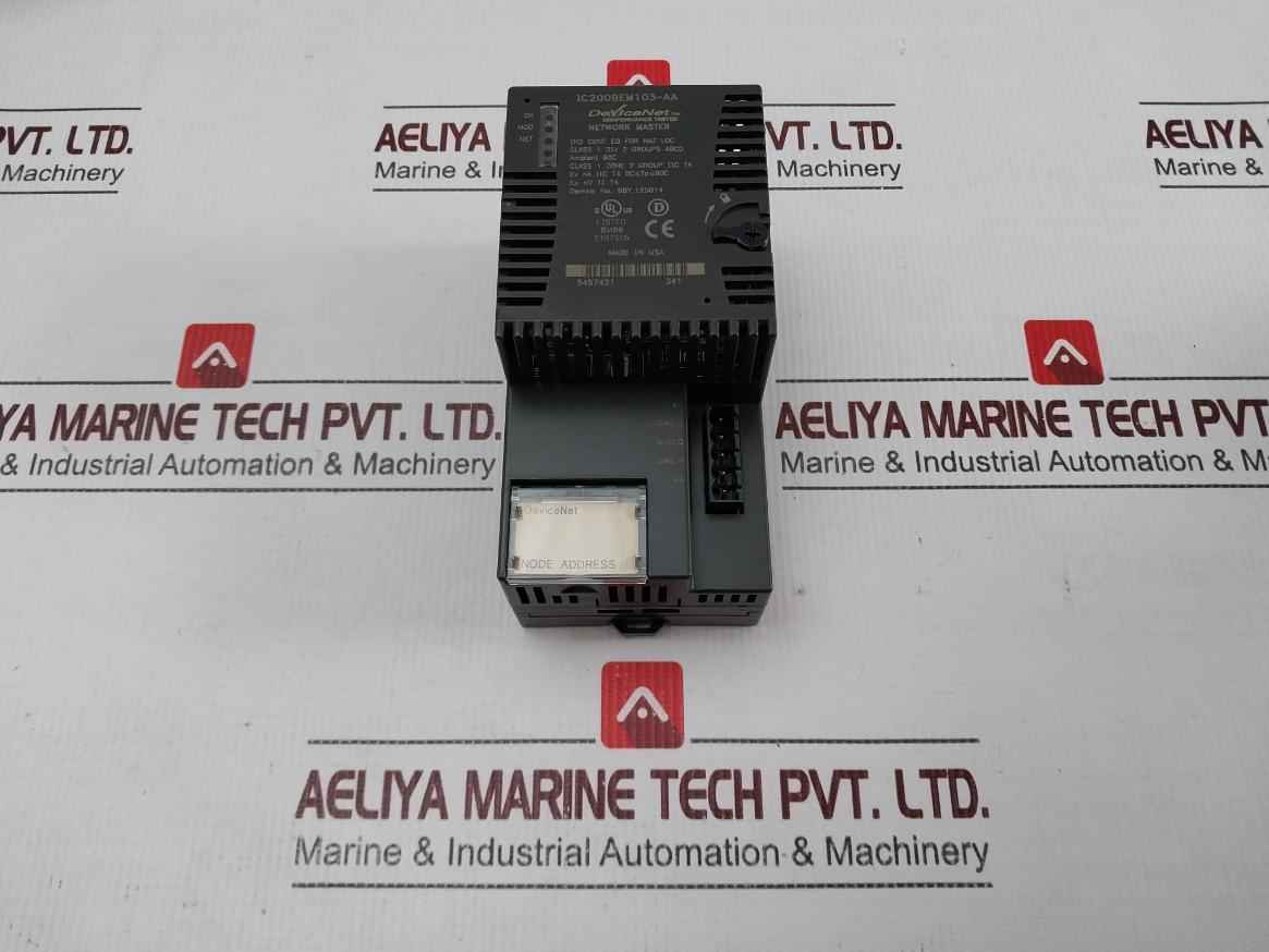 Ge Fanuc Ic200bem103-aa Devicenet Network Interface Module 60c 98y.125014