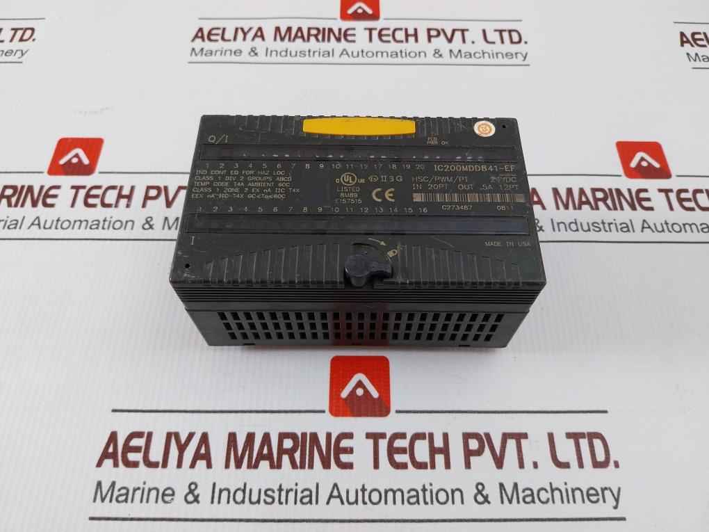 Ge Fanuc Ic200mdd841-ef High-speed Counter Module 24vdc 0.5a Per Point