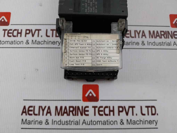 Ge Fanuc Ic200mdl640f Input Module 24vdc Eex Na Iic T4x 0c Ta 60c