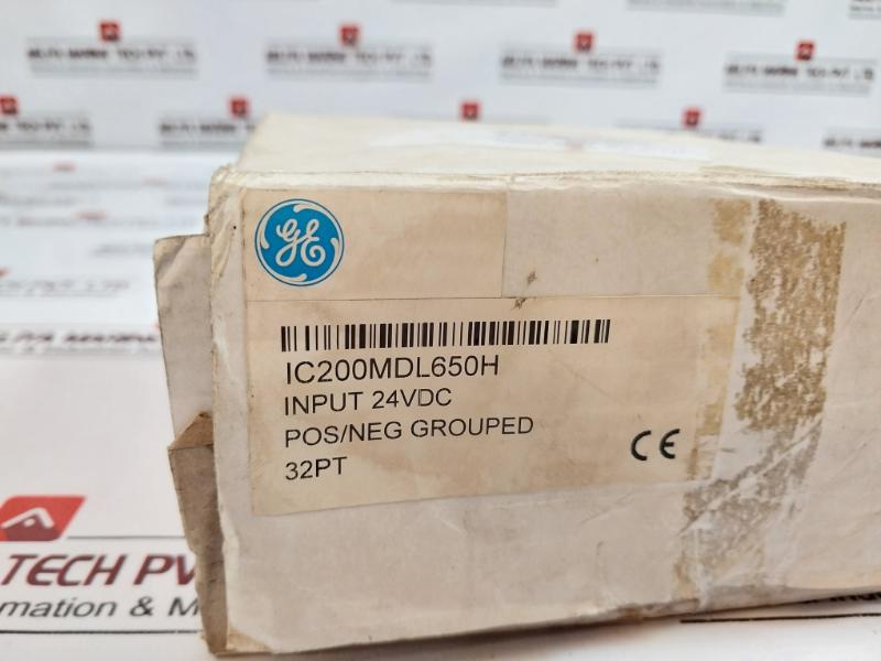 Ge Fanuc Ic200mdl650h Din Rail Input Module 24vdc