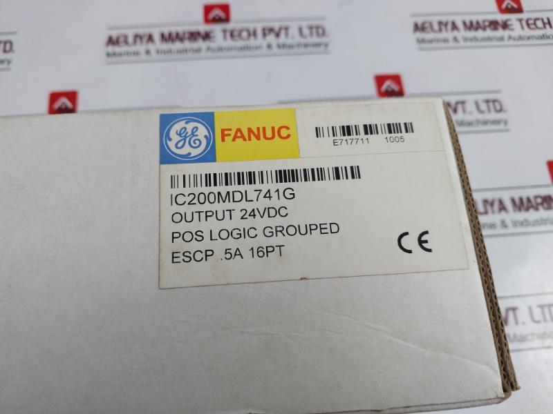 Ge Fanuc Ic200mdl741g Output Module Ic200mdl741 24vdc