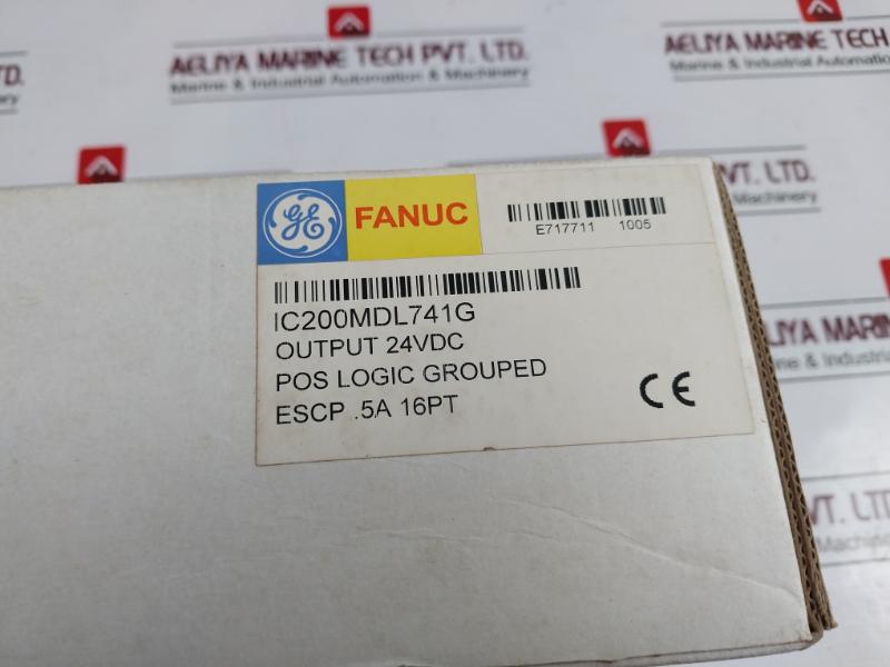 GE Fanuc IC200MDL741G Output Module IC200MDL741 24VDC
