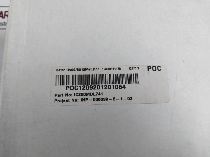 GE Fanuc IC200MDL741G Output Module IC200MDL741 24VDC