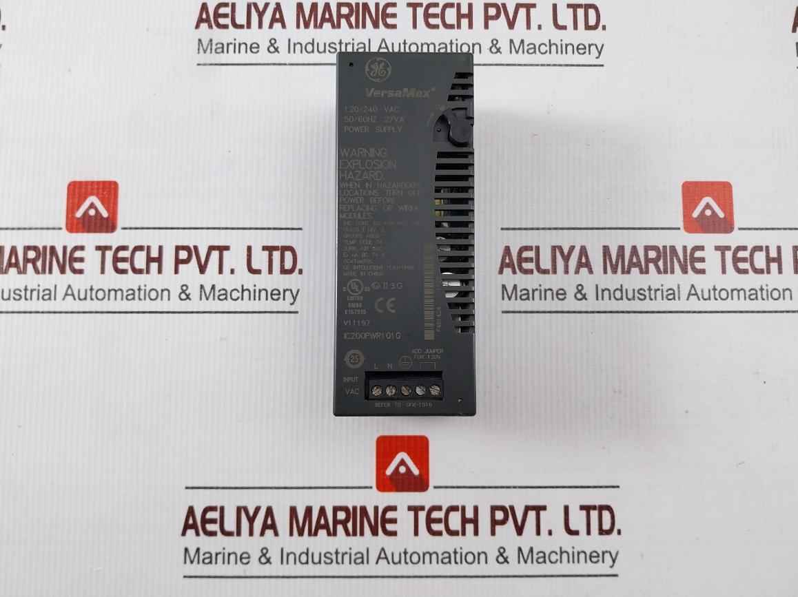 Ge Fanuc Ic200pwr101g Power Supply Module 120/240 Vac 50/60hz 27va