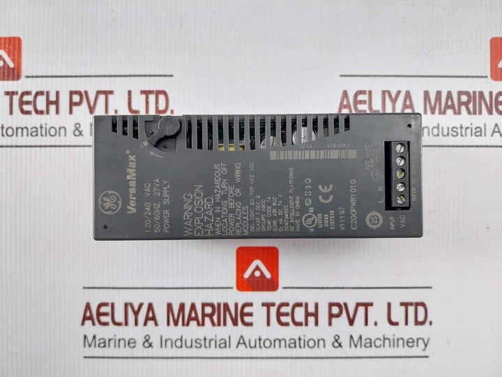Ge Fanuc Ic200pwr101g Power Supply Module 120/240 Vac 50/60hz 27va