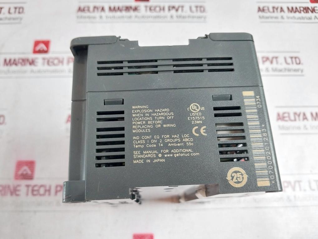 Ge Fanuc Ic200ual006-ch Versamax Micro Controller 07000201283 24vdc 7.5ma