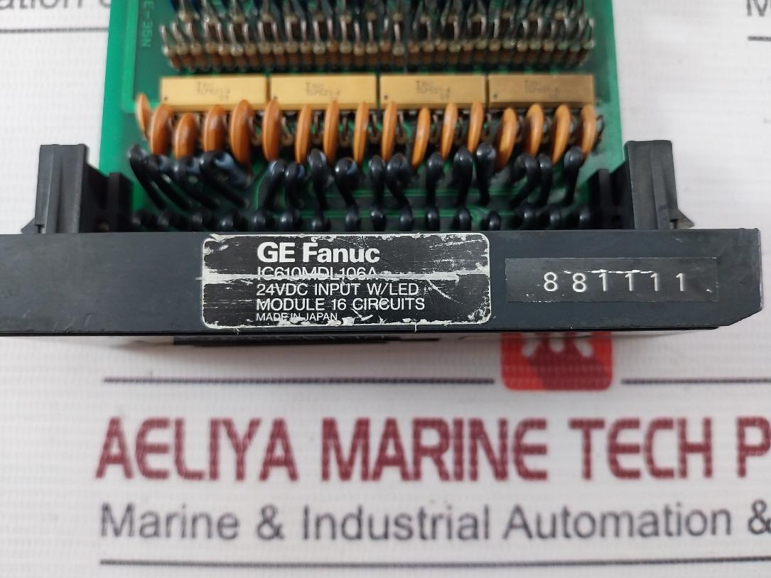 Ge Fanuc Ic610Mdl106A 16 Circuit Input Module E-35N Tsk-1 8062K