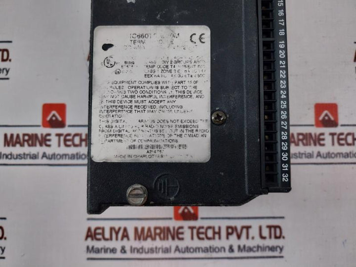 Ge Fanuc Ic660Bba020 Genius Block I/O Module 24/48 Vdc, 5A Max