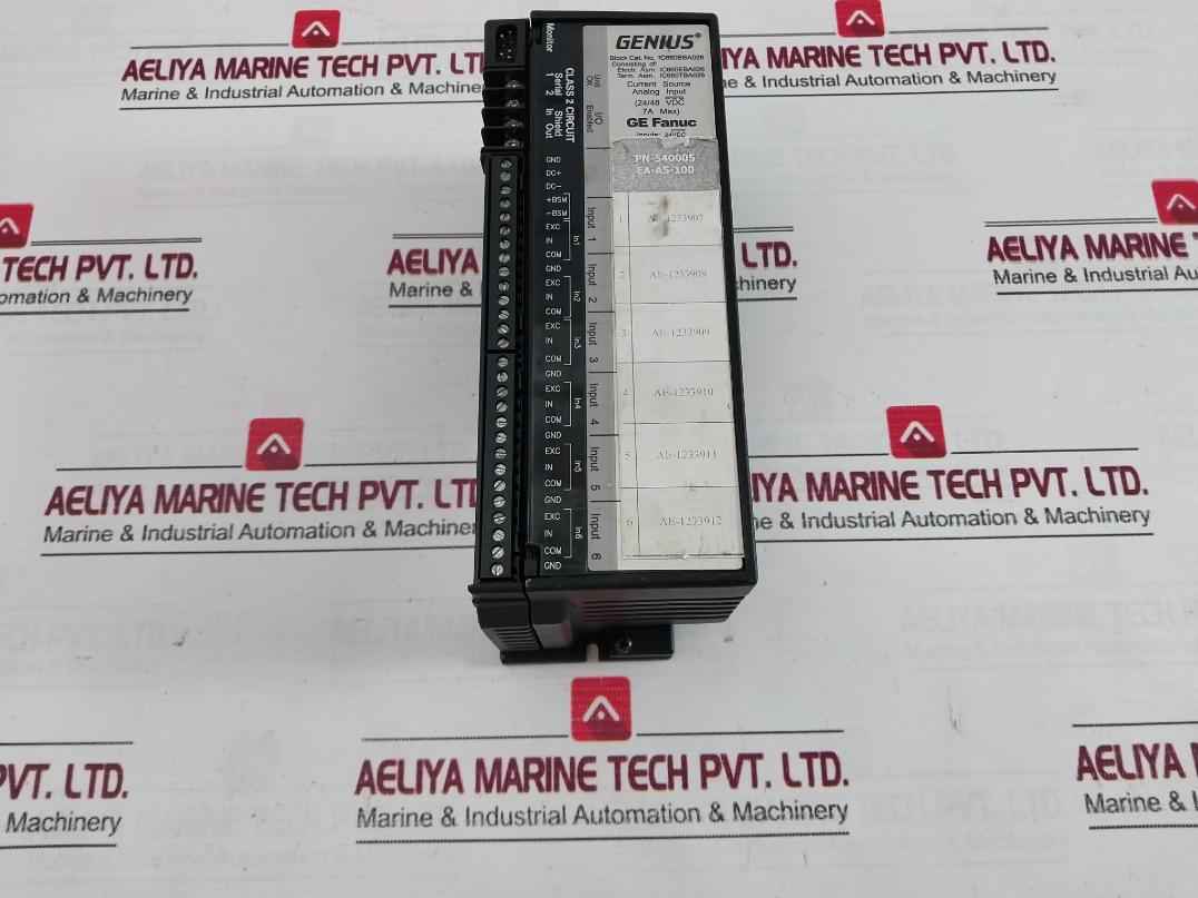 Ge Fanuc Ic660Bba026 Analog Input Block Module 24/48Vdc Pn-540005 Ea-a5-100