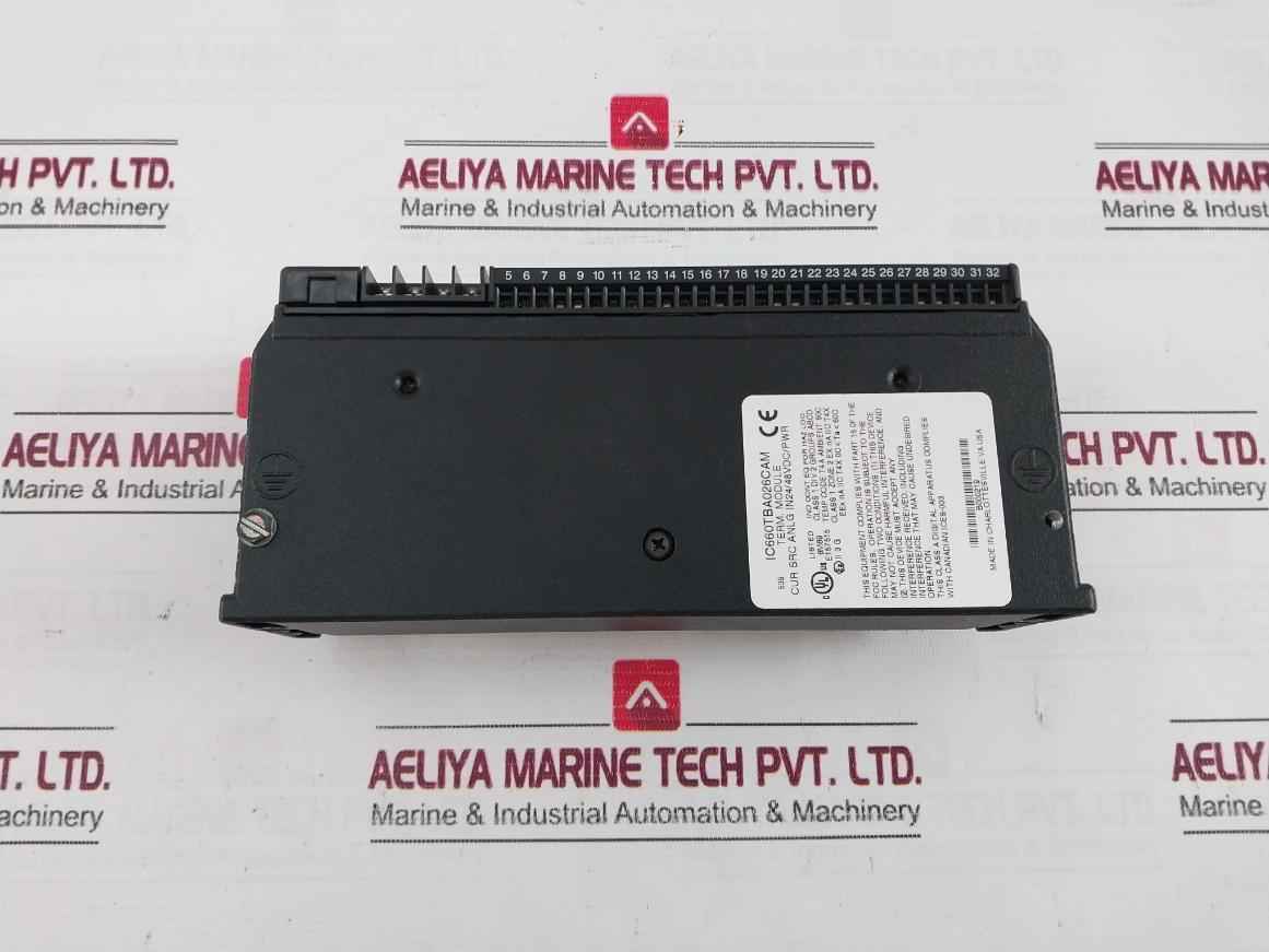 Ge Fanuc Ic660Bba026 Analog Input Block Module 24/48Vdc Pn-540005 Ea-a5-100