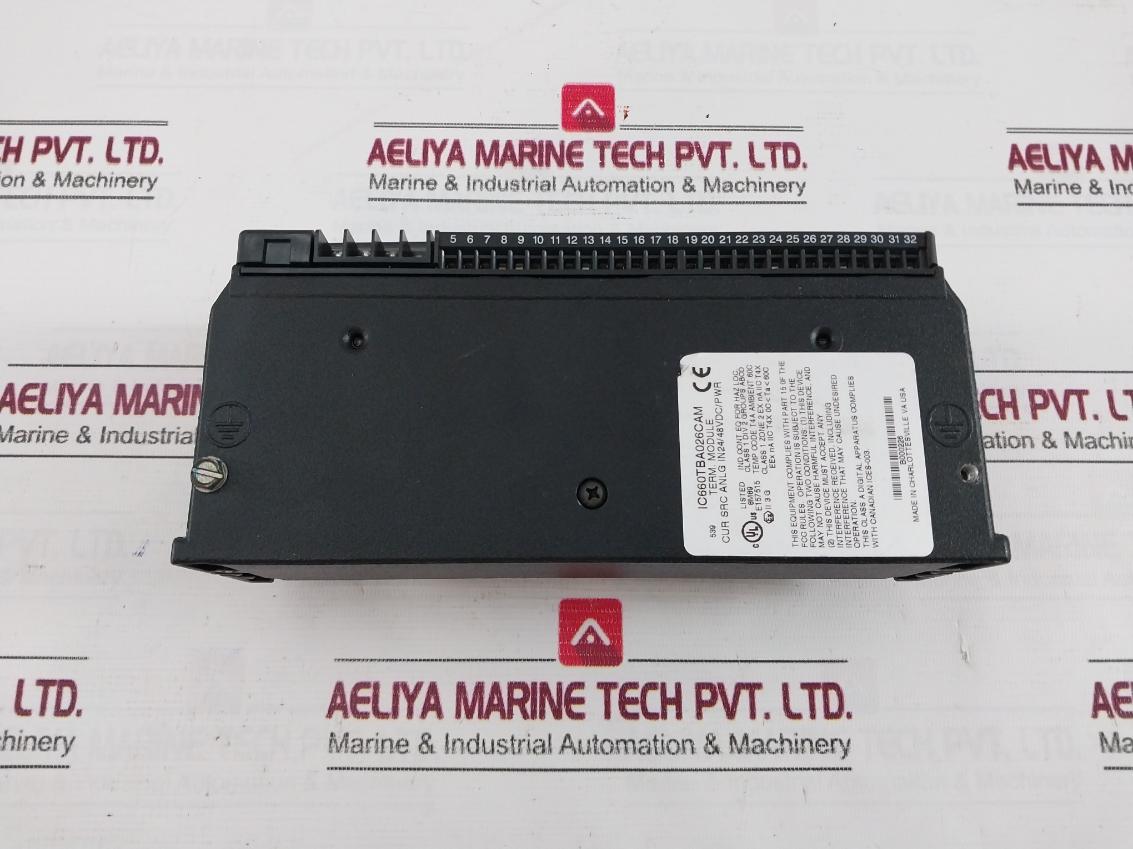 Ge Fanuc Ic660Bba026 Genius Analog Input Block Module 24Vdc 25Ma Ea-a5-90 60C