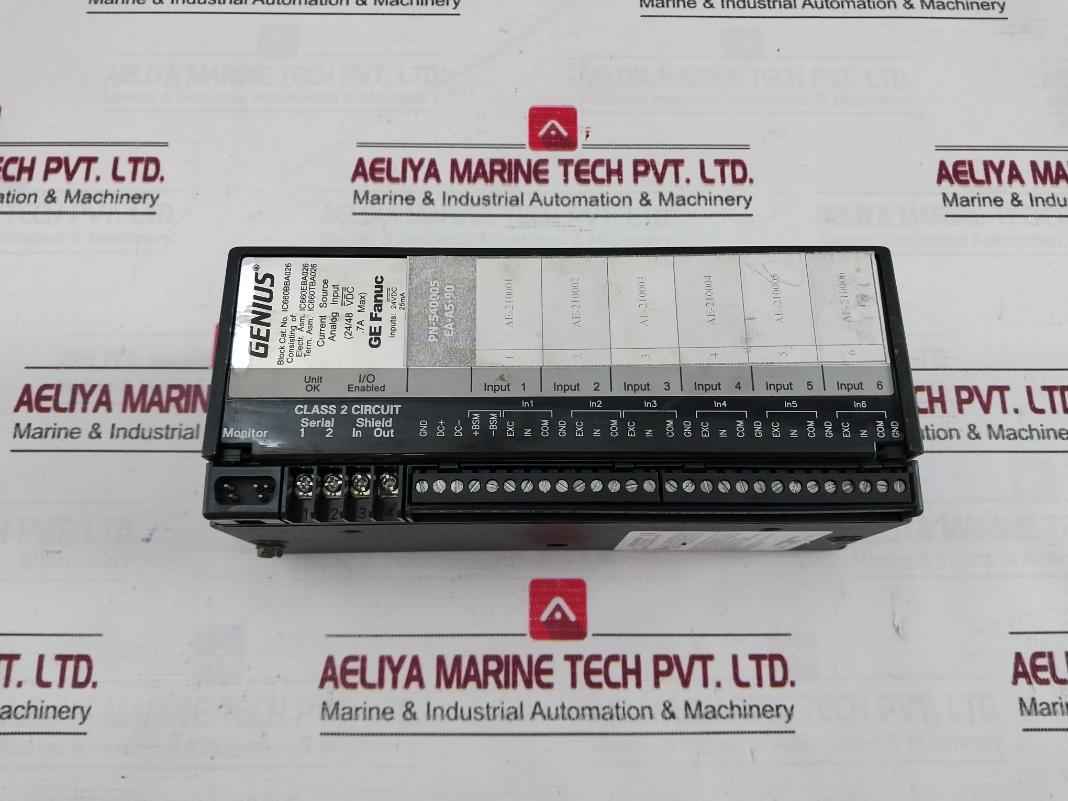 Ge Fanuc Ic660Bba026 Genius Analog Input Block Module 24Vdc 25Ma Ea-a5-90 60C