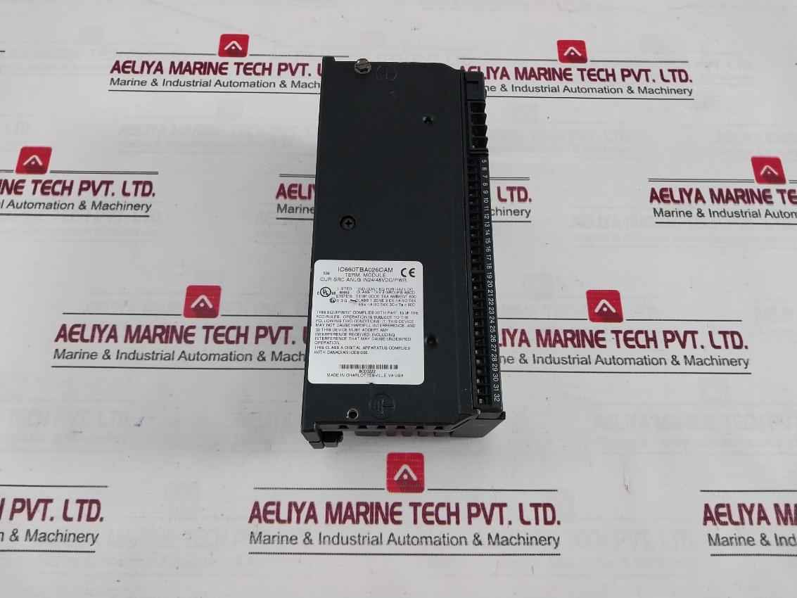 Ge Fanuc Ic660Bba026 Genius Analog Input Block Module 24Vdc 25Ma Ea-a5-90 60C