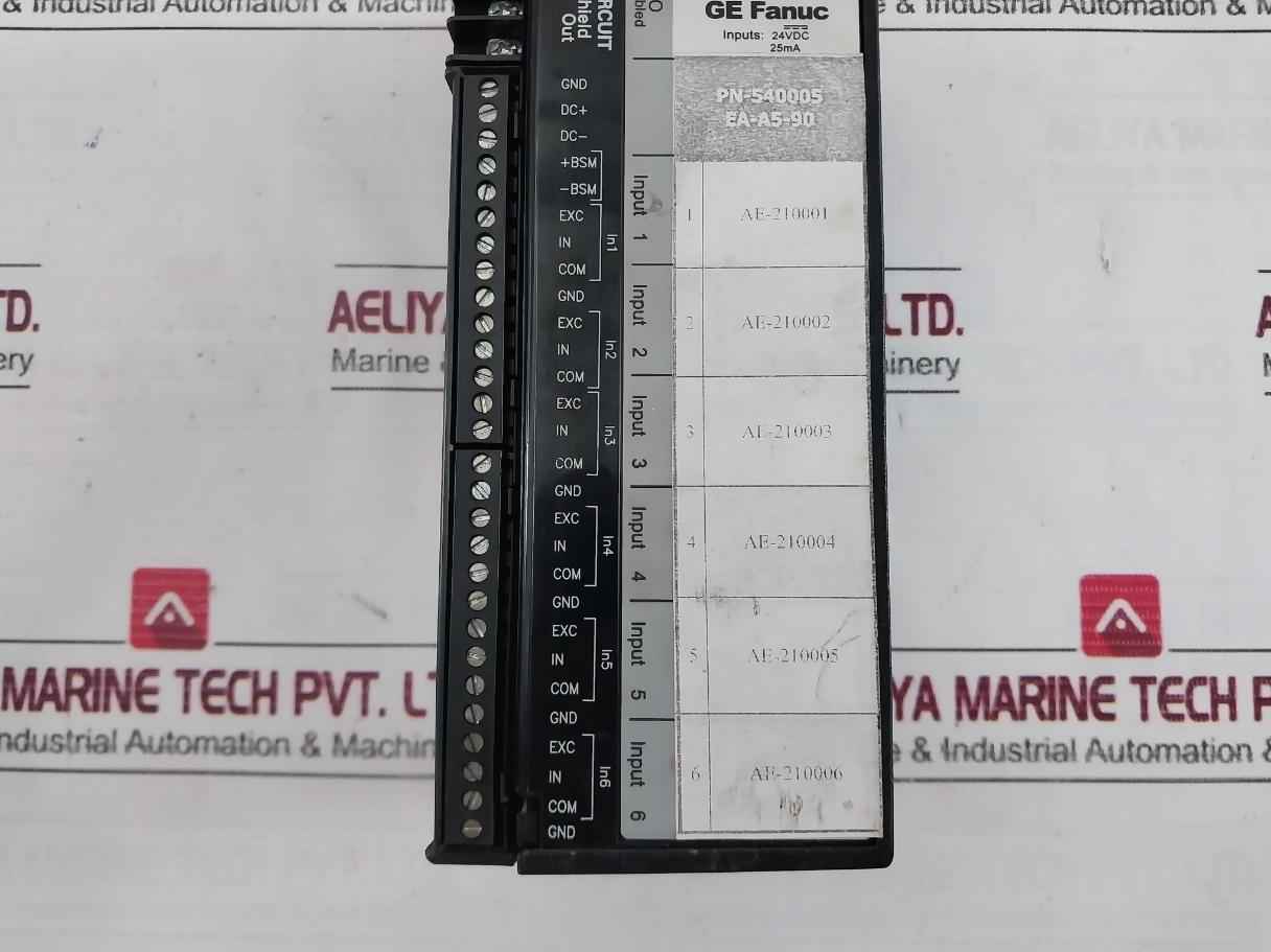 Ge Fanuc Ic660Bba026 Genius Analog Input Block Module 24Vdc 25Ma Ea-a5-90 60C
