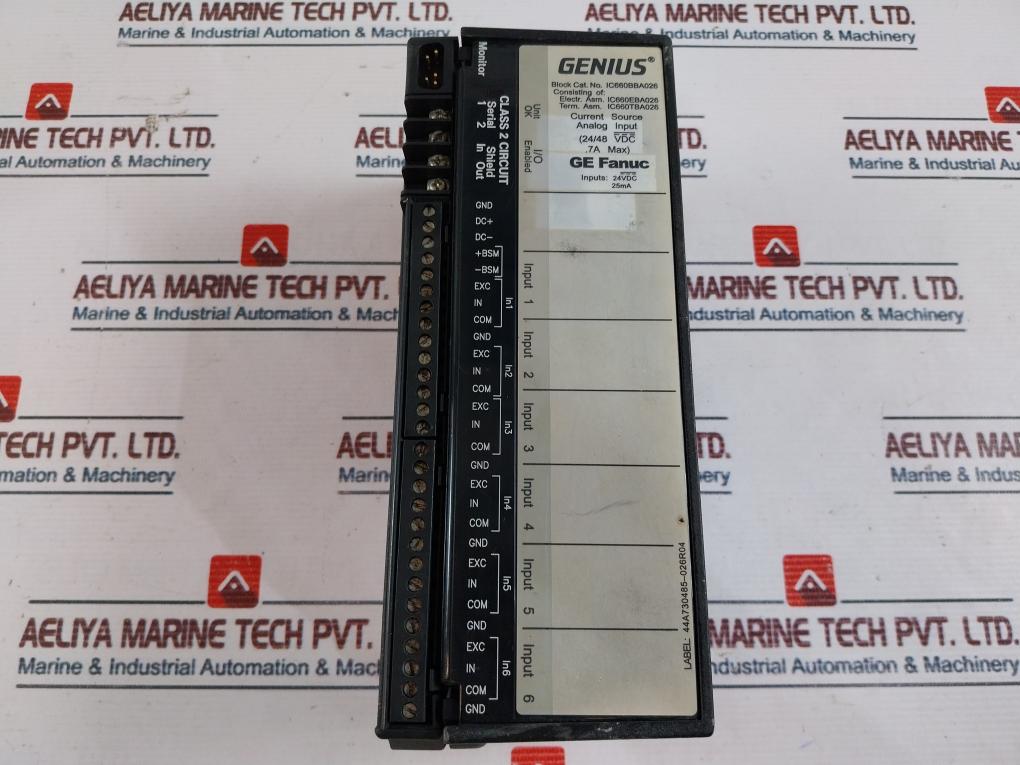 Ge Fanuc Ic660Bba026/ Ic660Eba026/ Ic660Tba026 Terminal Module