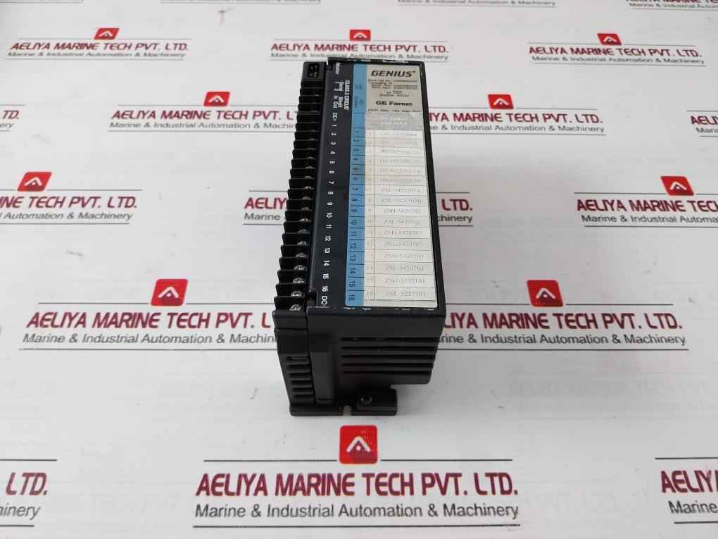 Ge Fanuc Ic660Bbd022 Genius Plc I/O Terminal Source Block Module 24Vdc