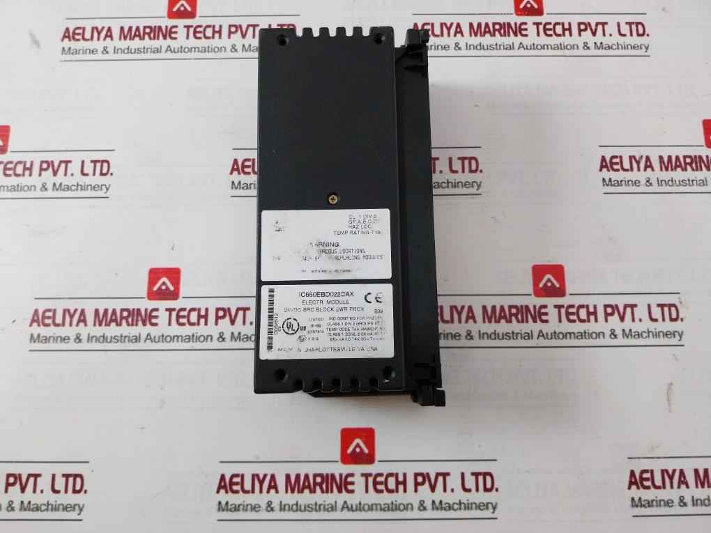 Ge Fanuc Ic660Bbd022 Genius Plc I/O Terminal Source Block Module B084512