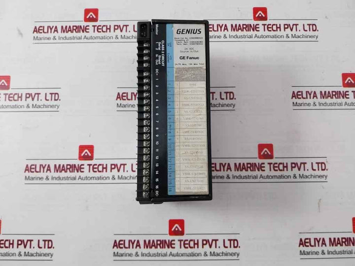 Ge Fanuc Ic660Bbd022 Plc I/O Terminal Source Block Module 24/48Vdc 16Pt