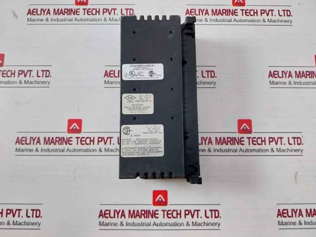 Ge Fanuc Ic660Bbd022 Plc I/O Terminal Source Block Module 24/48Vdc 16Pt