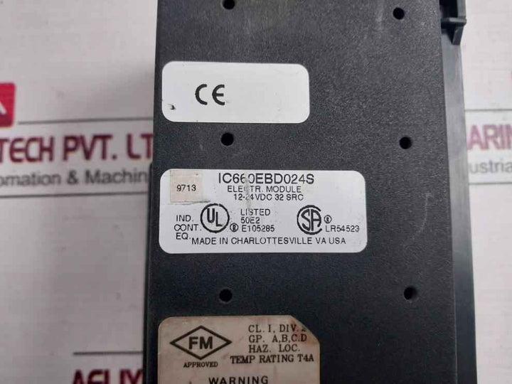 Ge Fanuc Ic660Bbd024 Genius Block I/O Module Ic660Tbd024 Ic660Ebd024S 12/24Vdc