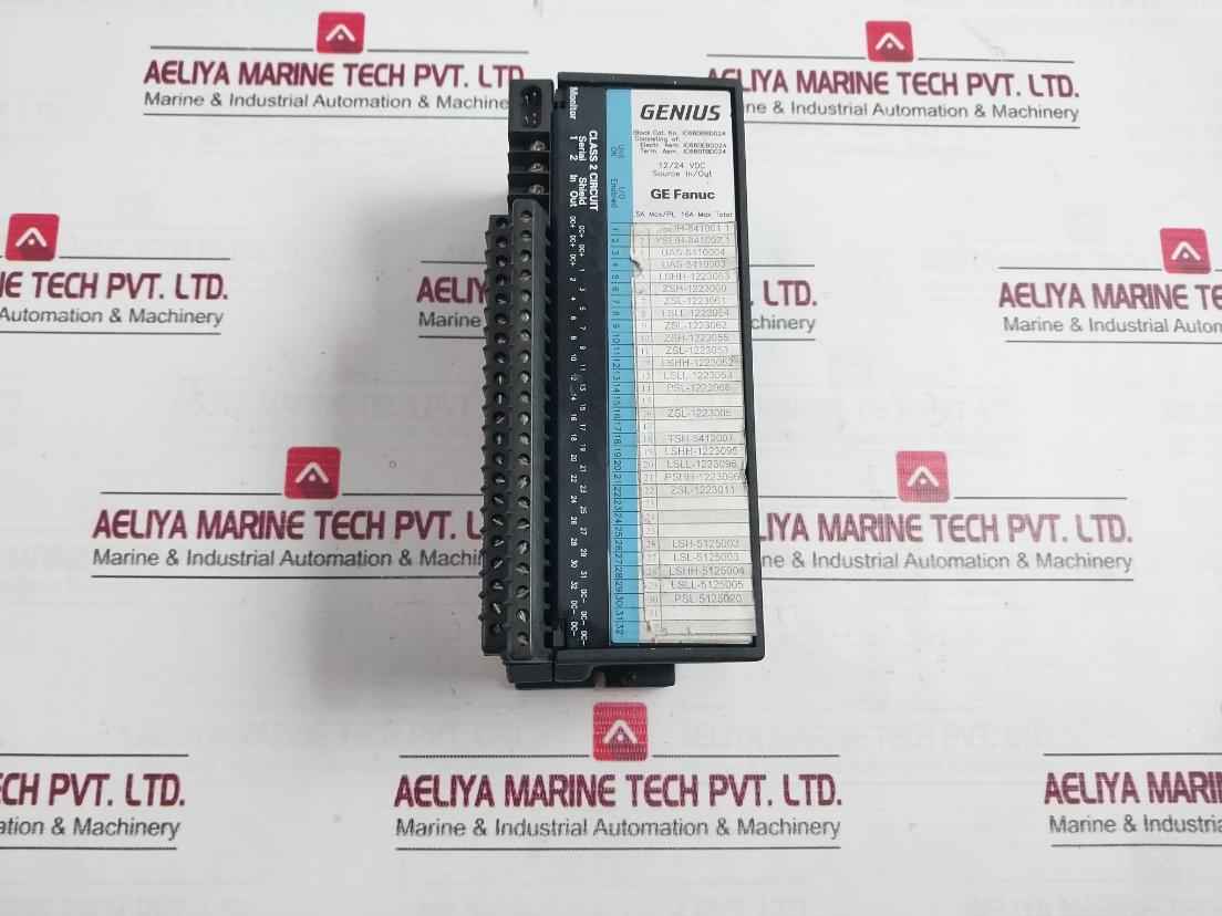 Ge Fanuc Ic660Bbd024 Genius Block I/O Module Ic660Tbd024 Ic660Ebd024S 12/24Vdc