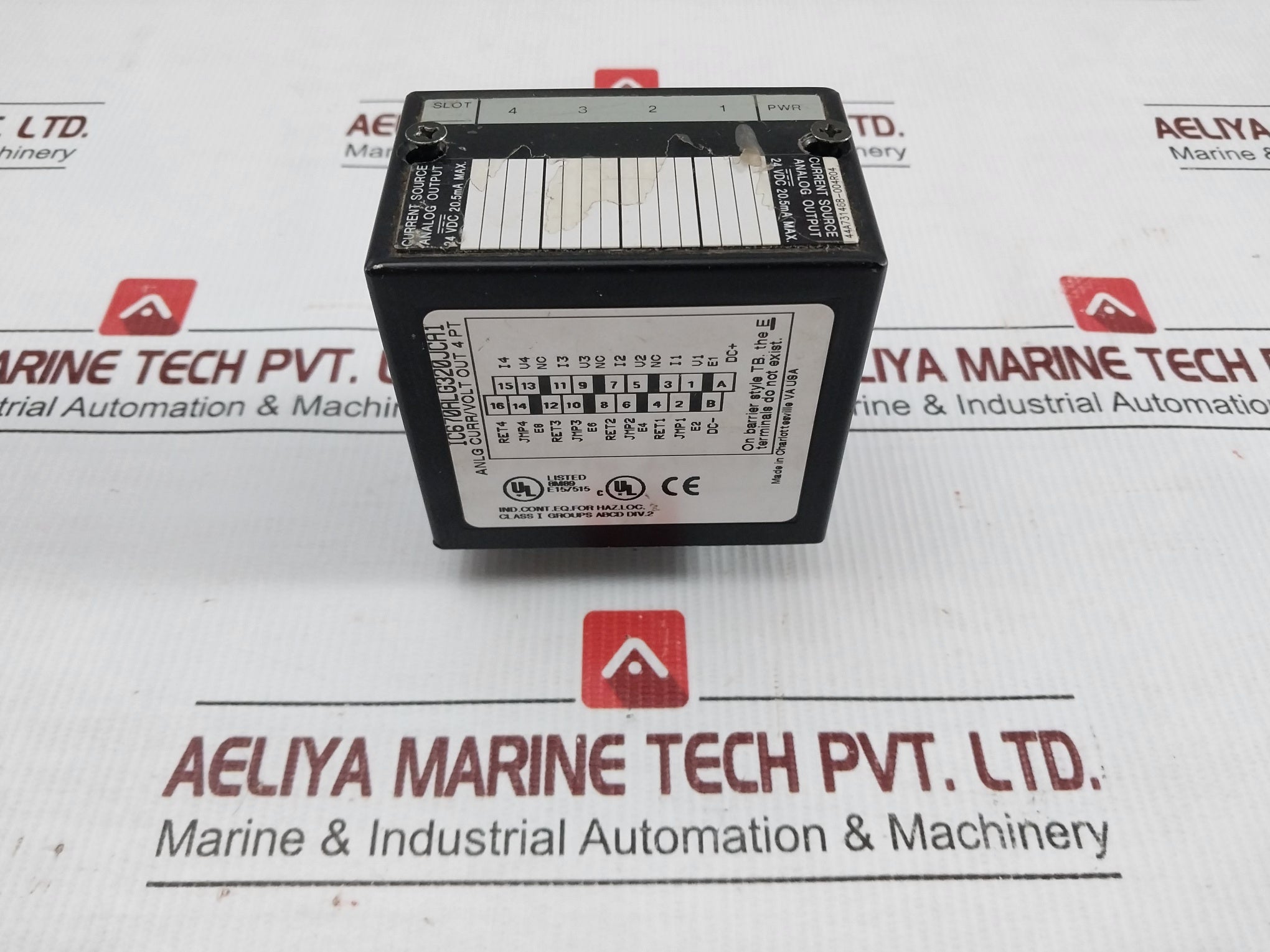 Ic670Alg320Jca1 Analog Output Module Ge Fanuc