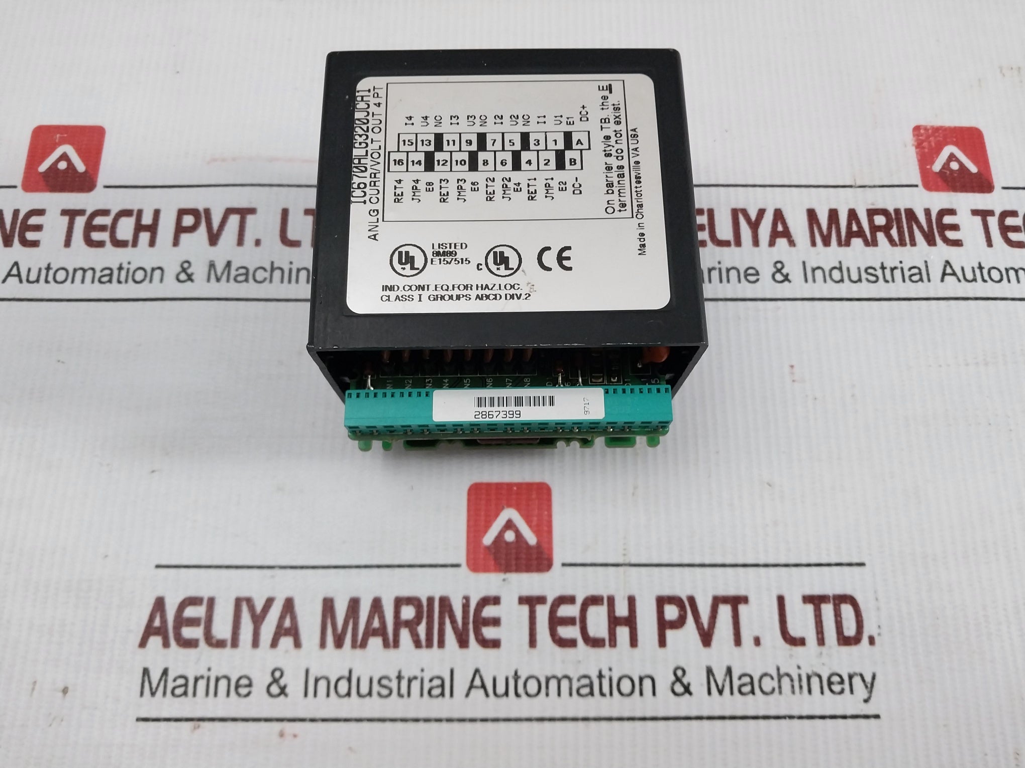 Ic670Alg320Jca1 Analog Output Module Ge Fanuc