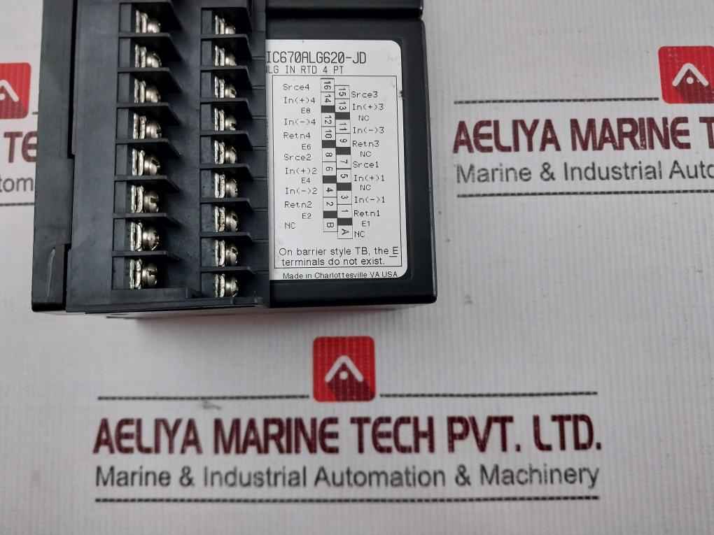 Ge Fanuc Ic670chs101a I/o Base Barrier Style Terminal 3000ohm