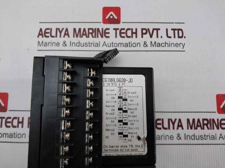 Ge Fanuc Ic670chs101a I/o Base Barrier Style Terminal 3000ohm