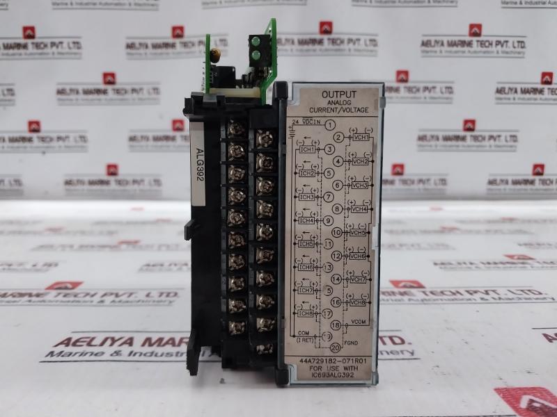 Ge Fanuc Ic693Alg392 8-channel Analog Current/Voltage 24 Vdc