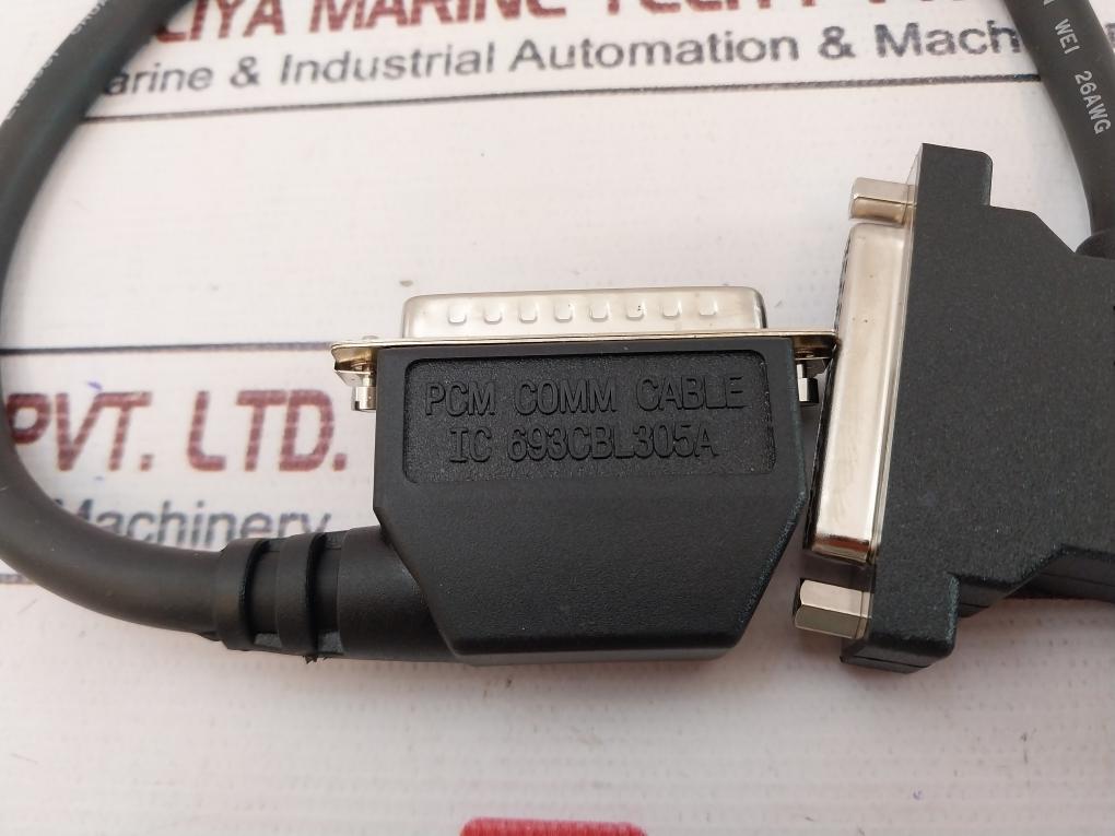 Ge Fanuc Ic 693Cbl305A Pcm Communication Cable 80°C 300V