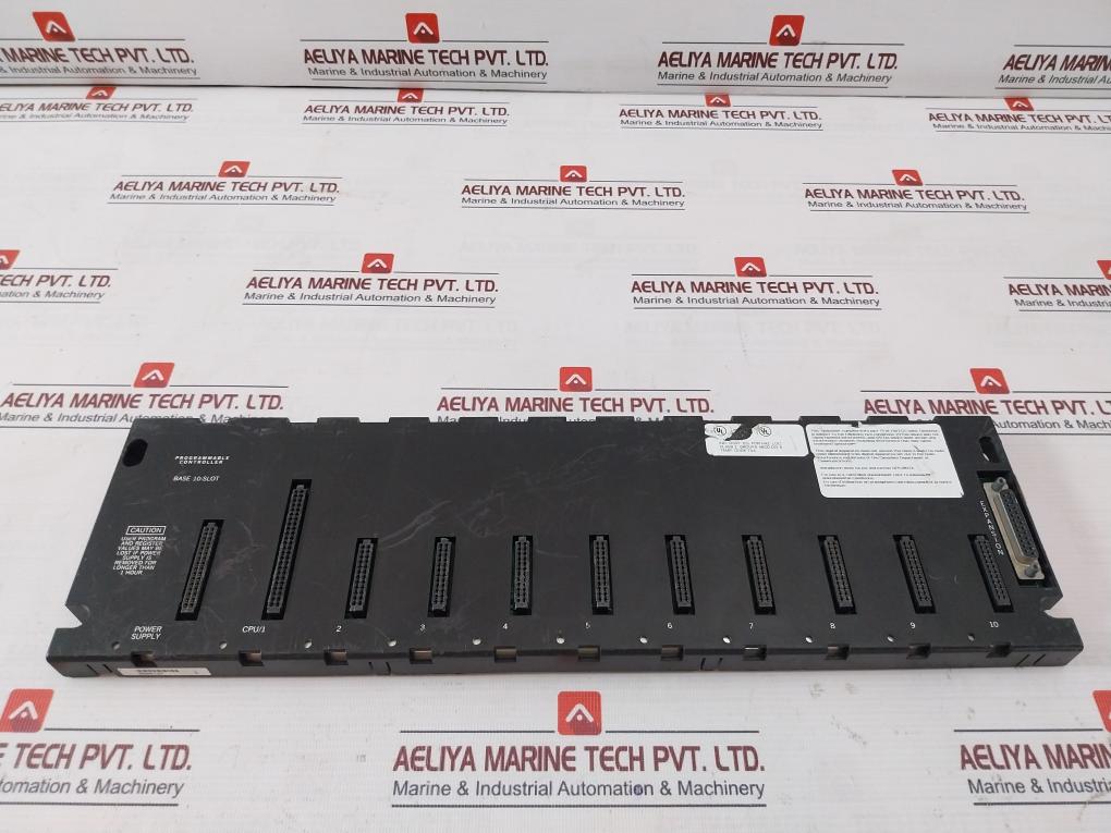 Ge Fanuc Ic693Chs391E Programmable Controller Base 10-slot 0580137
